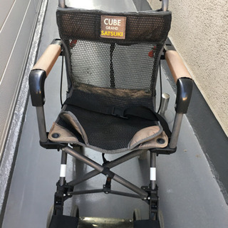 介助用　車椅子　折り畳み可能　cube grand Satsuki