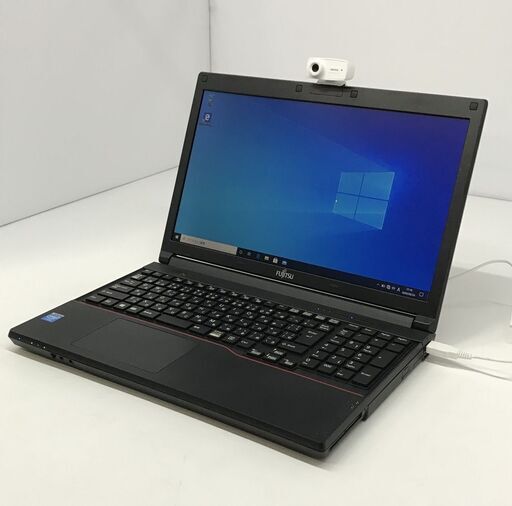 2/7限定　WEBカメラ付き高速i7-2.9G＆SSD512G+8GメモリーのWin10　富士通製　ネットもサクサク動きます。