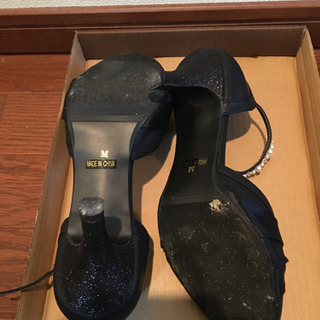結婚式用　パンプス　Mサイズの画像