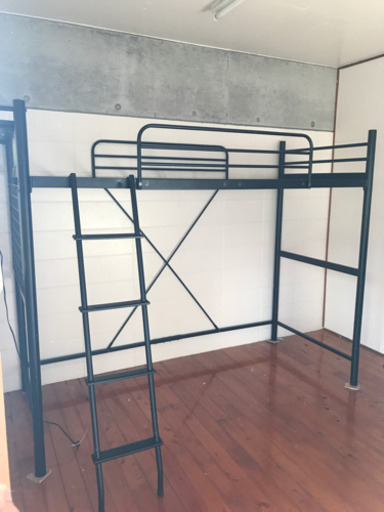 ロフトベッド　パイプベッド