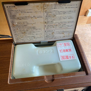 national ff式石油ストーブ　ok-4510a 加湿器付きの画像