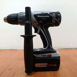 Panasonic パナソニック 充電式ドリルドライバー 21.6V EZ7960LS1S 未 