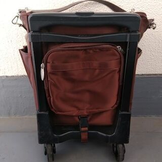 「キャリーバック」（スワニー製のデイリーバッグ）です。　まだまだ働いてくれそうですよっ！の画像