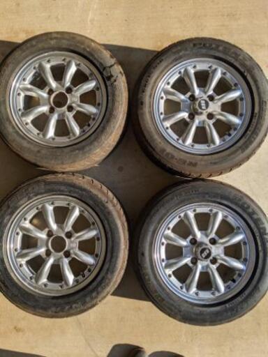 スピードスター　アルミホイール＋タイヤセット　205/60/15