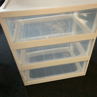 「無料にあげる」収納ケースの画像