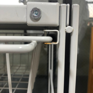 無印のスチール棚の画像