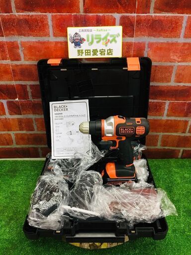 ブラック＆デッカー EVO183B1 マルチツール【リライズ野田愛宕店】【店頭取引限定】【中古美品（使用本体・バッテリーだけです）】【管理番号：ITSZ0WSPL8BA】
