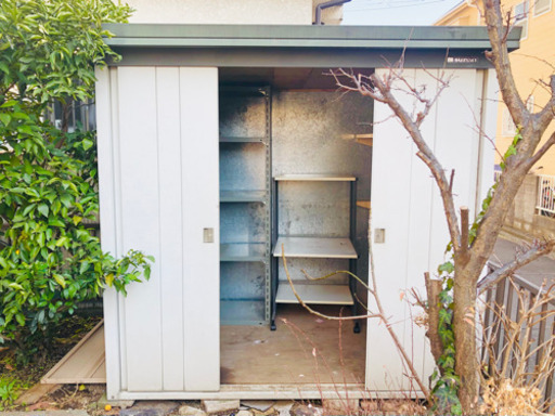 スズキ屋外物置　大型倉庫