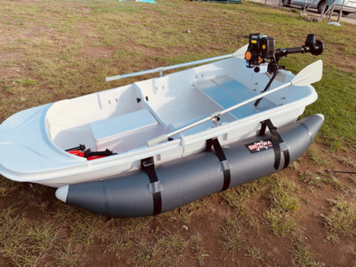 使用回数1回【2分割FRPボート】セット