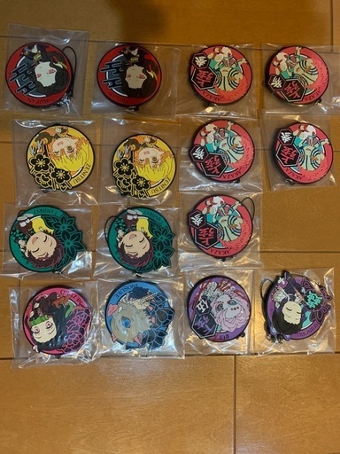 鬼滅の刃Ｊ賞　ストラップ　開封済み