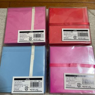 【受け渡し先決定】お菓子　ラッピング　4箱セットの画像
