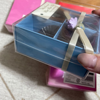 【受け渡し先決定】お菓子　ラッピング　4箱セットの画像