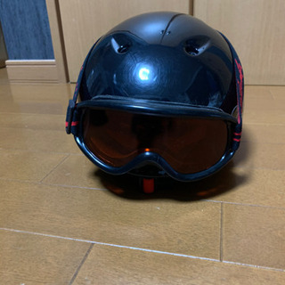 スノーヘルメット&ゴーグル付き✨子供用
