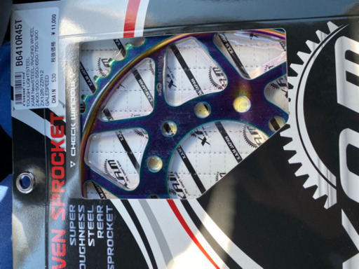 スプロケット　45丁　チェーンサイズ530