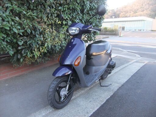 スズキ　レッツ４　中古実動美車　タイヤ前後新品交換済み　バッテリーフル充電済み　オイル交換済み　ナンバー登録書類有