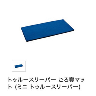 【未開封】新品！ミニトゥルースリーパーごろ寝マット