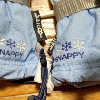 女性用のスキー手袋Mサイズになります。 の画像