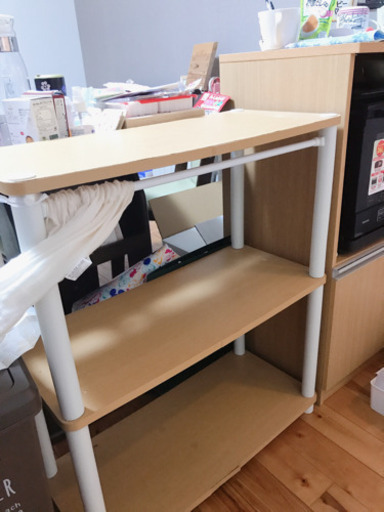 〔取引中〕ニトリ　収納棚　棚