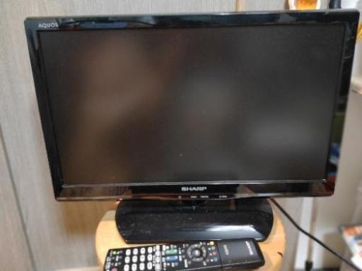 19型テレビ シャープAQUOS 2014年製