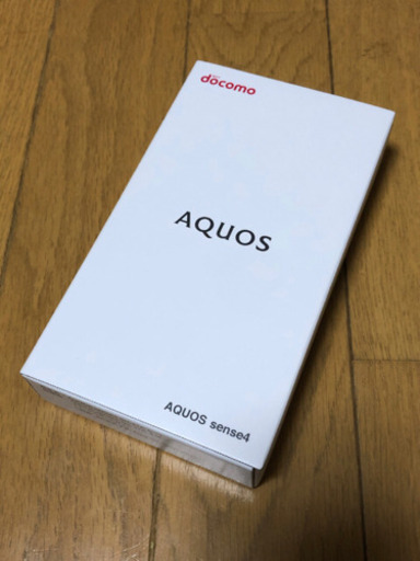 【新品未使用】SH-41A AQUOS sens4 Black docomo スマホ スマートフォン