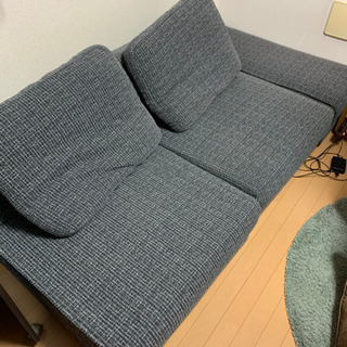 ソファーベッド　クッション付き