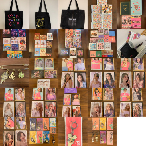 Twice アルバム 断捨離 断捨離大処分 Twice アルバム ラントレ トレカ ポスター うちわ その他