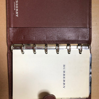システム手帳　本体のみレフィル無しの画像