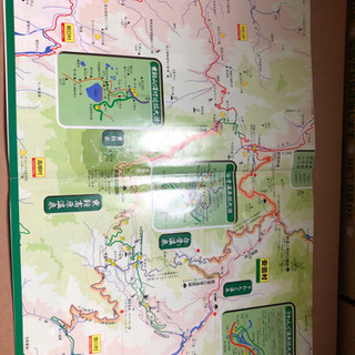 63)安曇村観光案内地図の画像