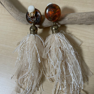 ハンドメイド  イヤリングの画像