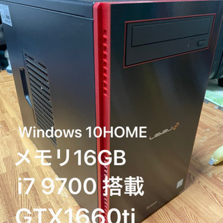 レベルインフィニティ ゲーミングPC GTX1660Ti