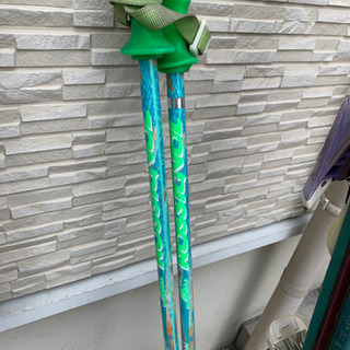 スキー板ストックセットの画像