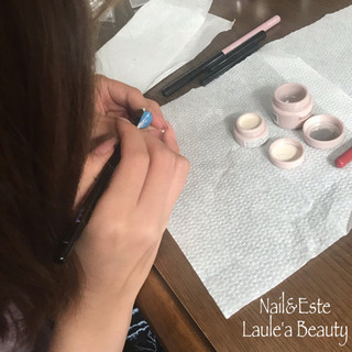 通常のネイルスクールでは学べないことがたくさん❗Nail＆Este Laule'a Beautyのネイルスクールの画像