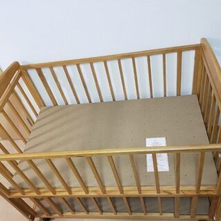 （取引中）大和屋ベビーベッド　ロータイプ