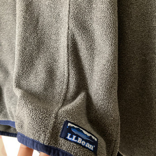 l.l.bean フリース　山ブランドの画像