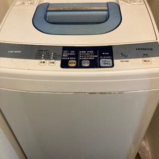 【日立】洗濯機　NW-5MR  5kg 2012年製の画像