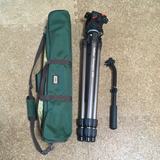Velbon carmagne 630三脚+manfrotto 501雲台