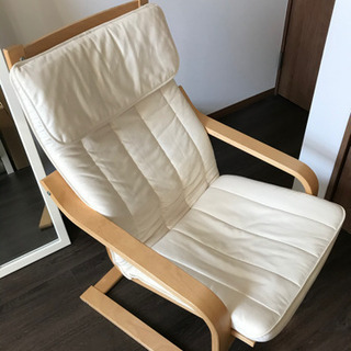 イケア　IKEA ポエング　アームチェア　一人掛けソファ