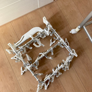 折りたたみ洗濯物干し セットの画像