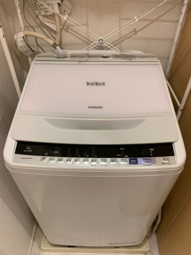 HITACHI 洗濯機　8kg ※今月末まで