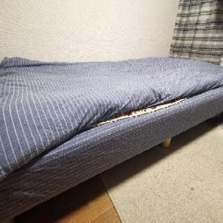 無料差し上げます　セミダブルベッド
