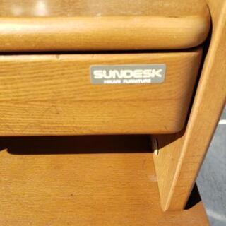 【本日引取は値引き交渉あり！】SUNDESK ヒカリサンデスク 学習机 の画像