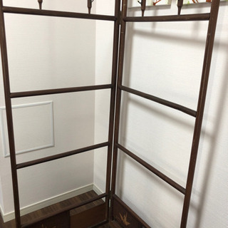 昭和レトロな折り鶴の衣紋掛け