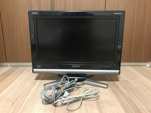 SHARP2007年製ＴＶ譲ります　交渉中