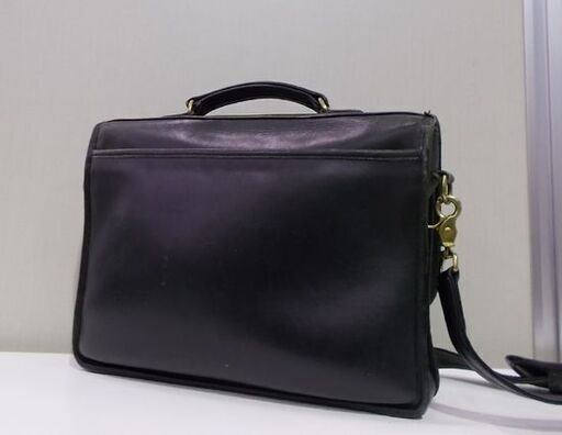 コーチ 2WAYショルダーバッグ 5181 幅34cm ブリーフケース ビジネスバッグ 黒 ブラック系 COACH 札幌市東区 新道東店