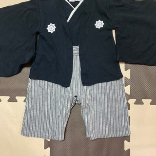 ☆男の子　袴ロンパース80センチ☆差し上げます！