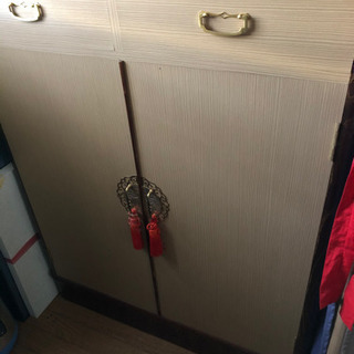 【引渡し済】桐　別注　下駄箱　下駄用箪笥