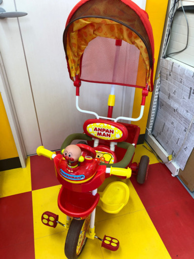 アンパンマン　それいけ！デラックス三輪車　エムアンドエム　１歳半～４歳ころ