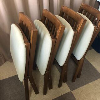 折りたためる椅子４脚　コストコで購入