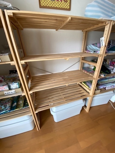 引っ越し間近【美品】木製棚②