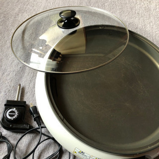 象印ホットプレート丸型の画像